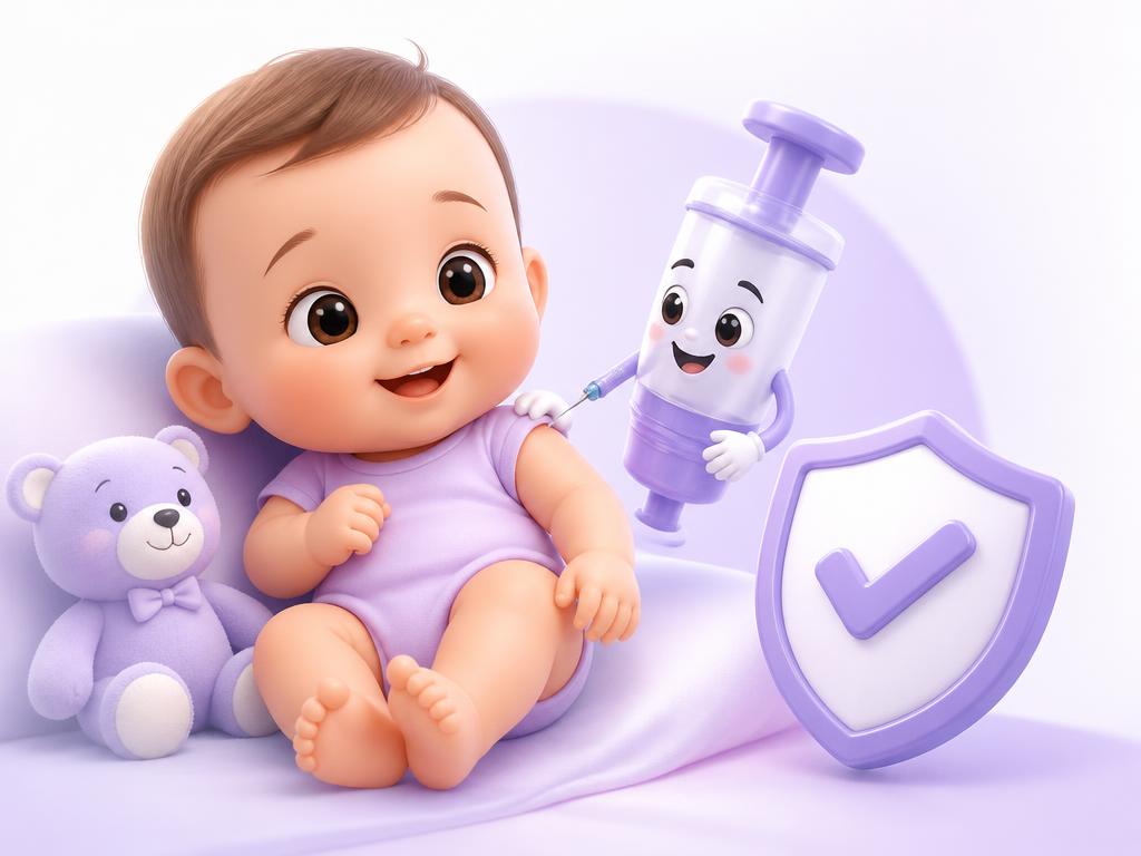 Vaccination Tracker 3D illustration
